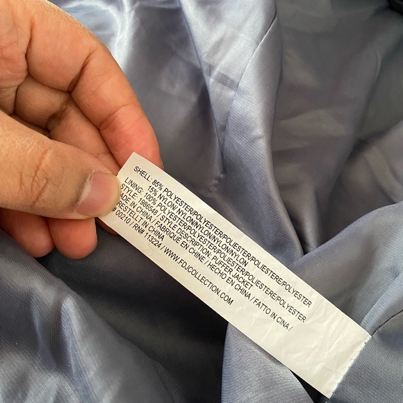 French Dressing Jeans Bomber Jacket XXL - Picture 7 of 8